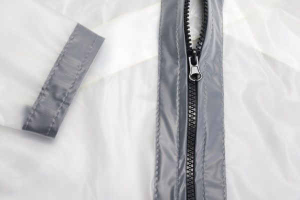 Дождевик Drydope с лентой warning р.130 молочный 020-е/д3 