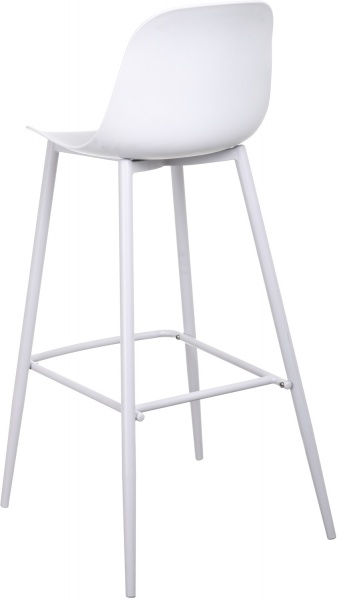 Стул барный slim белый