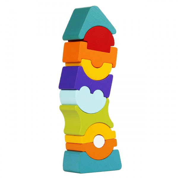Іграшка-пірамідка Cubika Пірамідка LD-9