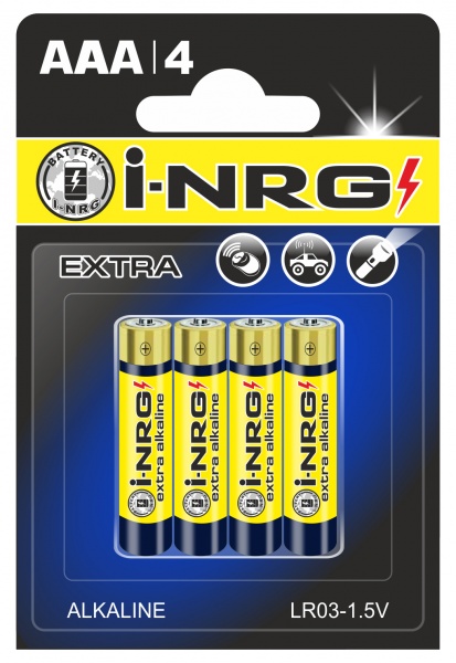 Батарейка Extra AAA (R03, 286) 4 шт. 