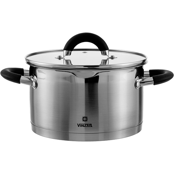 Каструля з кришкою 3.4 л Progresso Series 89054 Vinzer