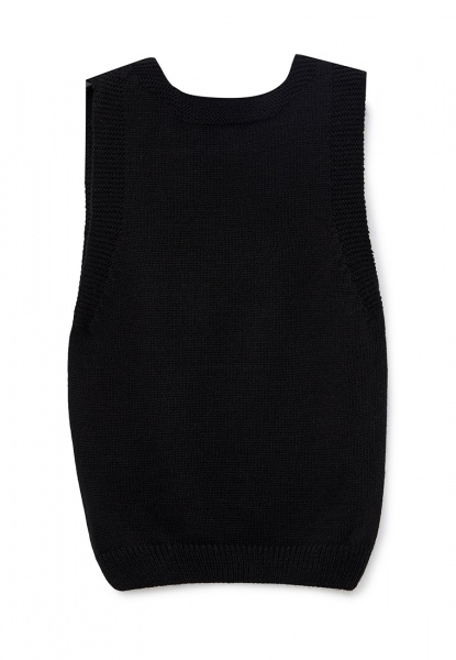 Жилет детский для мальчика ART KNIT 1715 (005) р.110 черный 