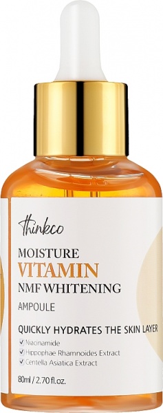 Сыворотка Thinkco Moisture Vitamin NMF Whitening Ampoule 80 мл 1 шт.