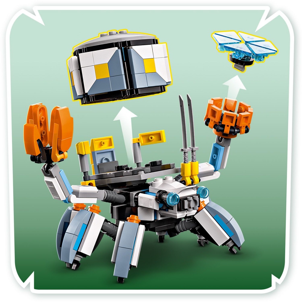 Конструктор LEGO Horizon Adventures Aloy и Varl против Shell-Walker и Sawtooth 77037