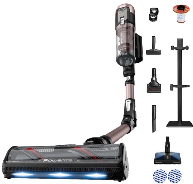 Пилосос акумуляторний Rowenta X-Force Flex 16.60 Aqua Animal RH9CD9E0 brown — фото 1