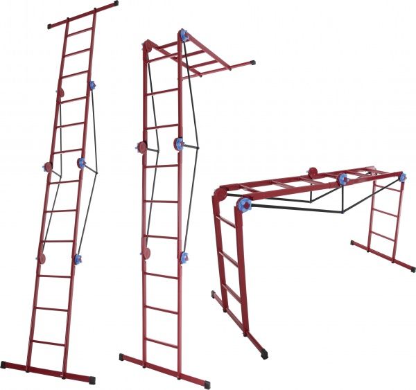 Шарнірна драбина-стрем'янка Технолог 4x3 (47590)