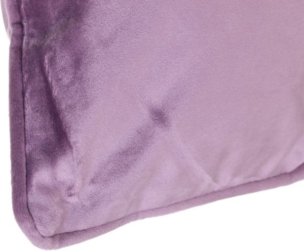 Подушка декоративна Велюр 45x45 см бузковий La Nuit 