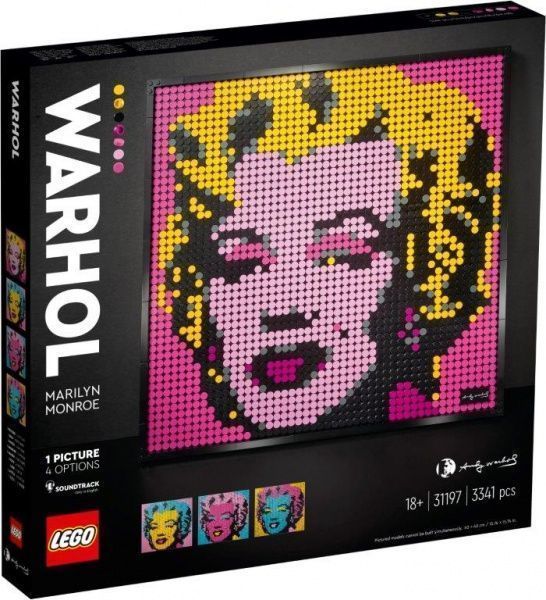 Конструктор LEGO Art Andy Warhols Marilyn Monroe 31197