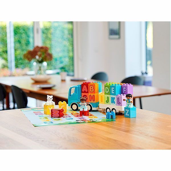 Конструктор LEGO Duplo Вантажівка з буквами 10915