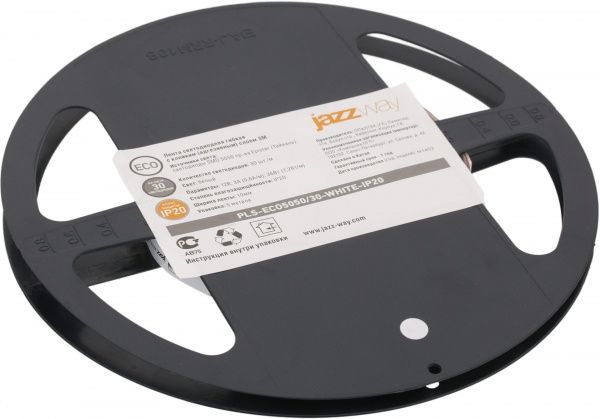 Лента светодиодная Jazzway 5050/30-SMD 7,2 Вт IP20 12 В холодный 327545 