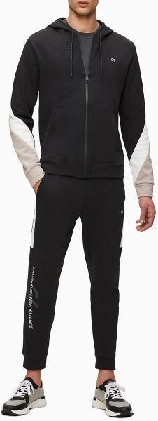 Джемпер Calvin Klein Performance FULL ZIP HOODED JACKET 00GMS0J469-007 р. M чорний