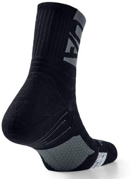 Носки Under Armour UA Playmaker Mid-Crew 1356615-001 черный р.L