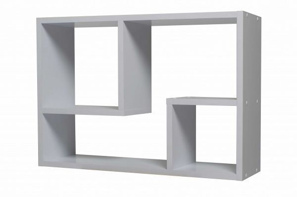 Полка декоративная Мечта 700x500x220 мм графит 