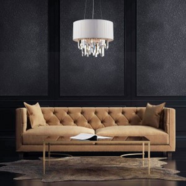 Люстра подвесная Strotskis Amantea 6x40 Вт E14 хром 10106/6 (хром) 