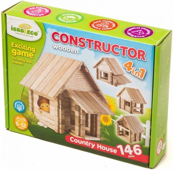 Конструктор Igroteco Домик с верандой