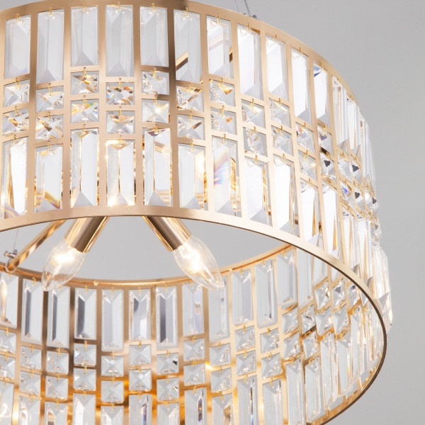 Підвіс Strotskis Lory 5x60 Вт E14 золото 10125/5 (золото) 