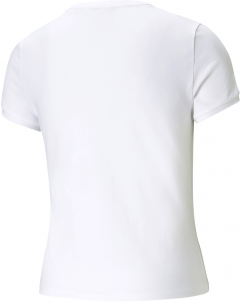 Футболка Puma Classics Fitted Tee 59957702 р.L білий