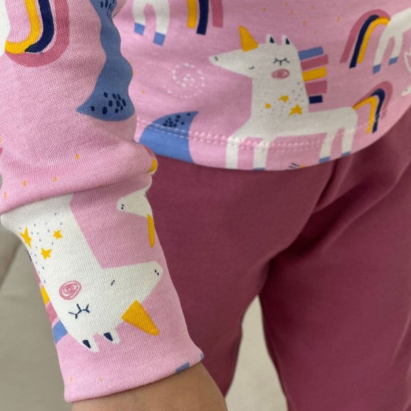 Піжама для дівчаток Blanka Одноріжка р.92 рожевий 110212 