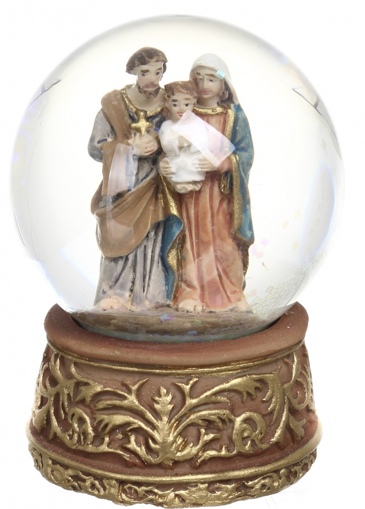 Сувенір різдвяний сім'я Ісуса полігума 5х7 см