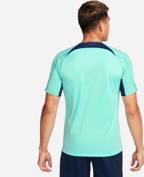 Футболка Nike M NK DF STRK TOP SS DV9237-349 р.2XL голубой