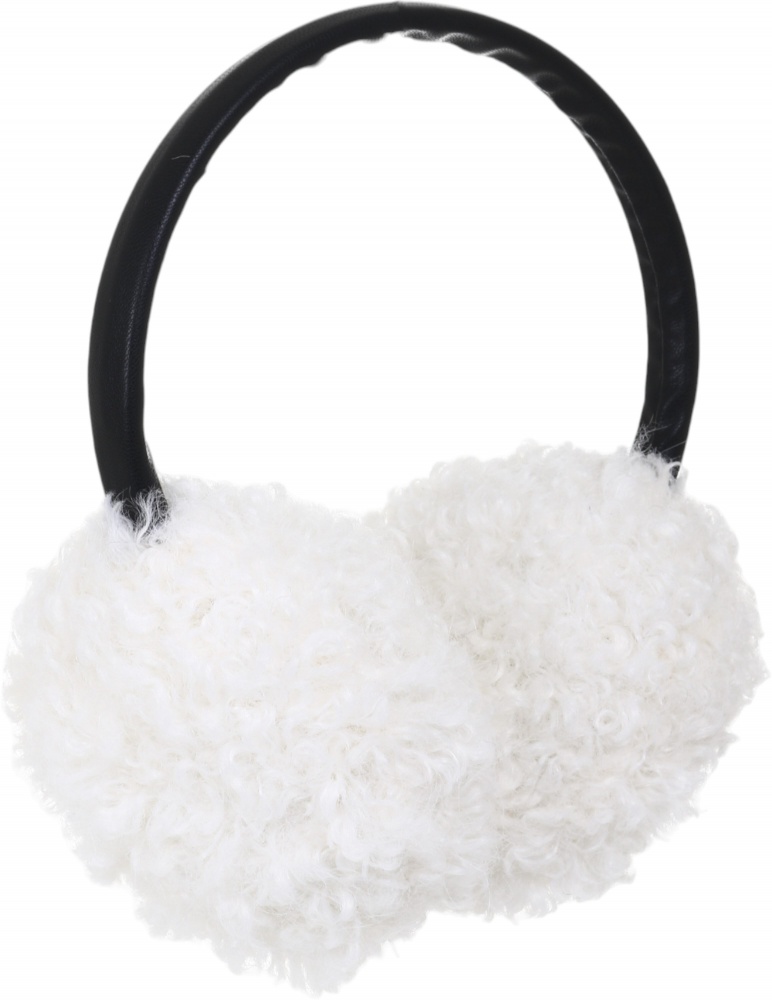 Головний убір Shantou навушники хутряні дитячі шерпа E2309 E2309 р.OS білий