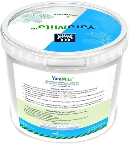 Удобрение для вечнозеленых растений YaraMila Весна/Лето 10 кг