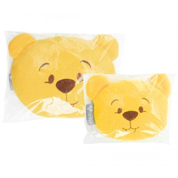 Подушка IDEIA грелка 11х10 см Мишка с семенами льна желтый 8000030044 