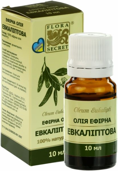 Эфирное масло Flora Secret Евкаліптова 10 мл 