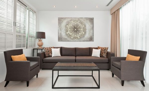 Картина Мандала счастья 80x120 см Юрис Проф Арт 