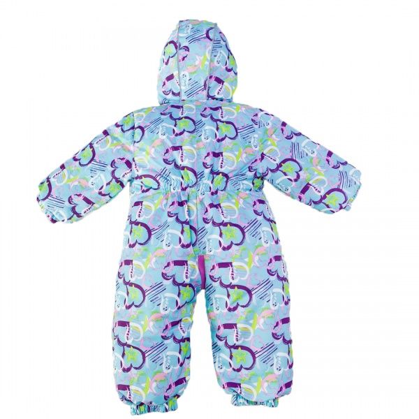 Комбінезон дитячий Мята Сердечки блакитний р.98 84 