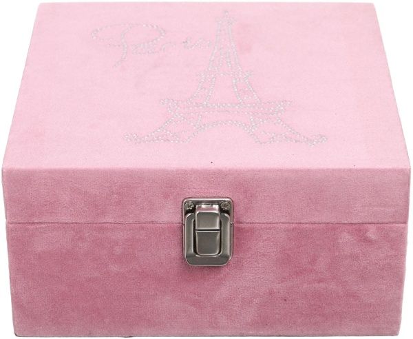 Скринька Ейфель пудровий 20x20x10