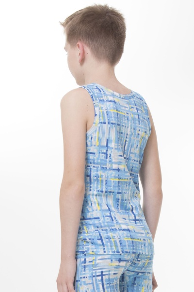 Майка детская для мальчиковдетские KOSTA Майка детская р.122 синий 