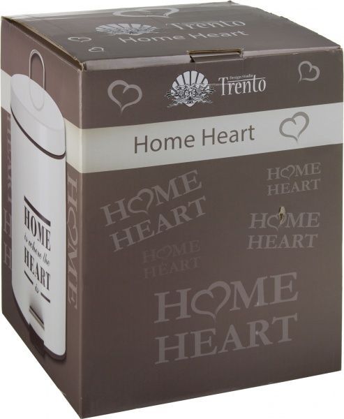 Відро з педаллю Trento Home Heart 46407