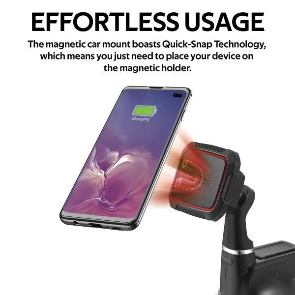 Тримач для мобільного телефона Promate MagMount-5 (magmount-5.maroon) 