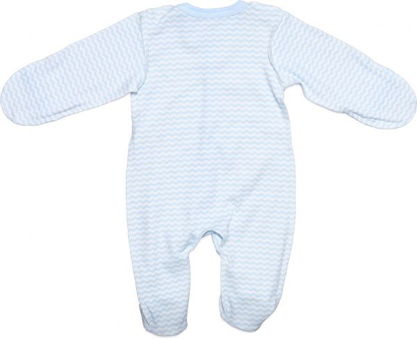 Комбінезон Bambinelli Зигзаг р.62 білий із блакитним 