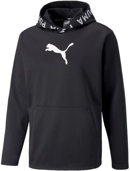 Джемпер Puma TRAIN PWR FLEECE HOODIE 52089301 р. 2XL черный