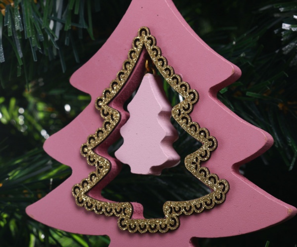 Декорація новорічна 10х1,2х10 см DH8053040 