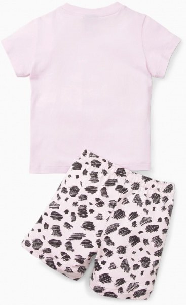 Комплект дитячого одягу Puma ESS+ PUMA MATES INFANTS SET 67423462 р.92 рожевий