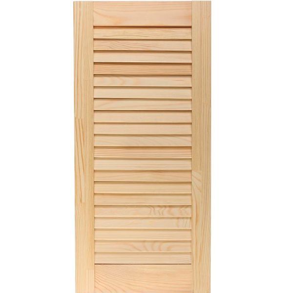 Жалюзийная дверца сосновая 690х294 мм