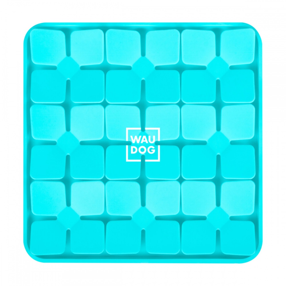 Коврик Waudog Silicone 205х205х17 мм голубой