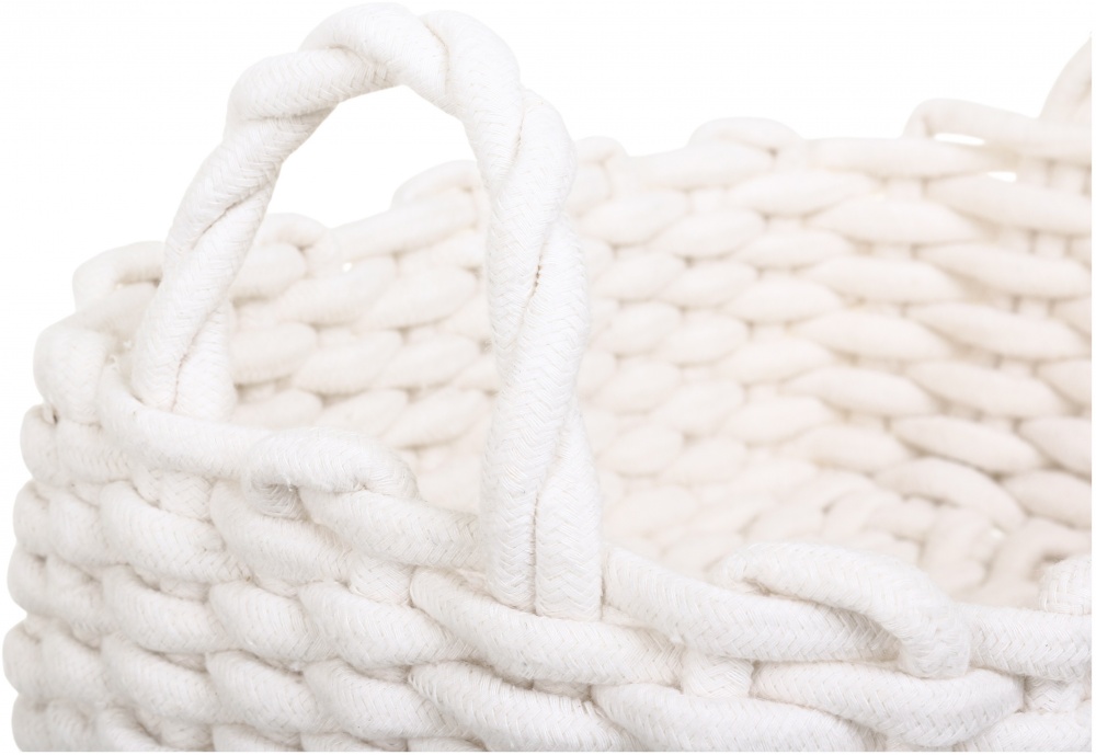 Набір кошиків Enea 3 шт. білий Sensio