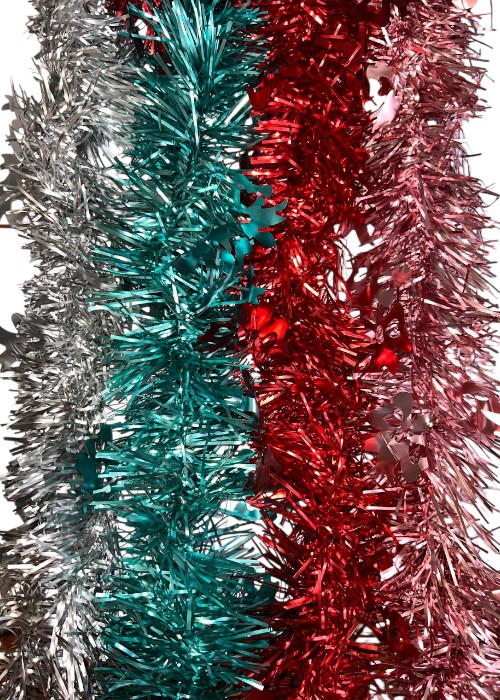 Дождик новогодний Long Dragon LD25-021 9 см 2 м в ассортименте