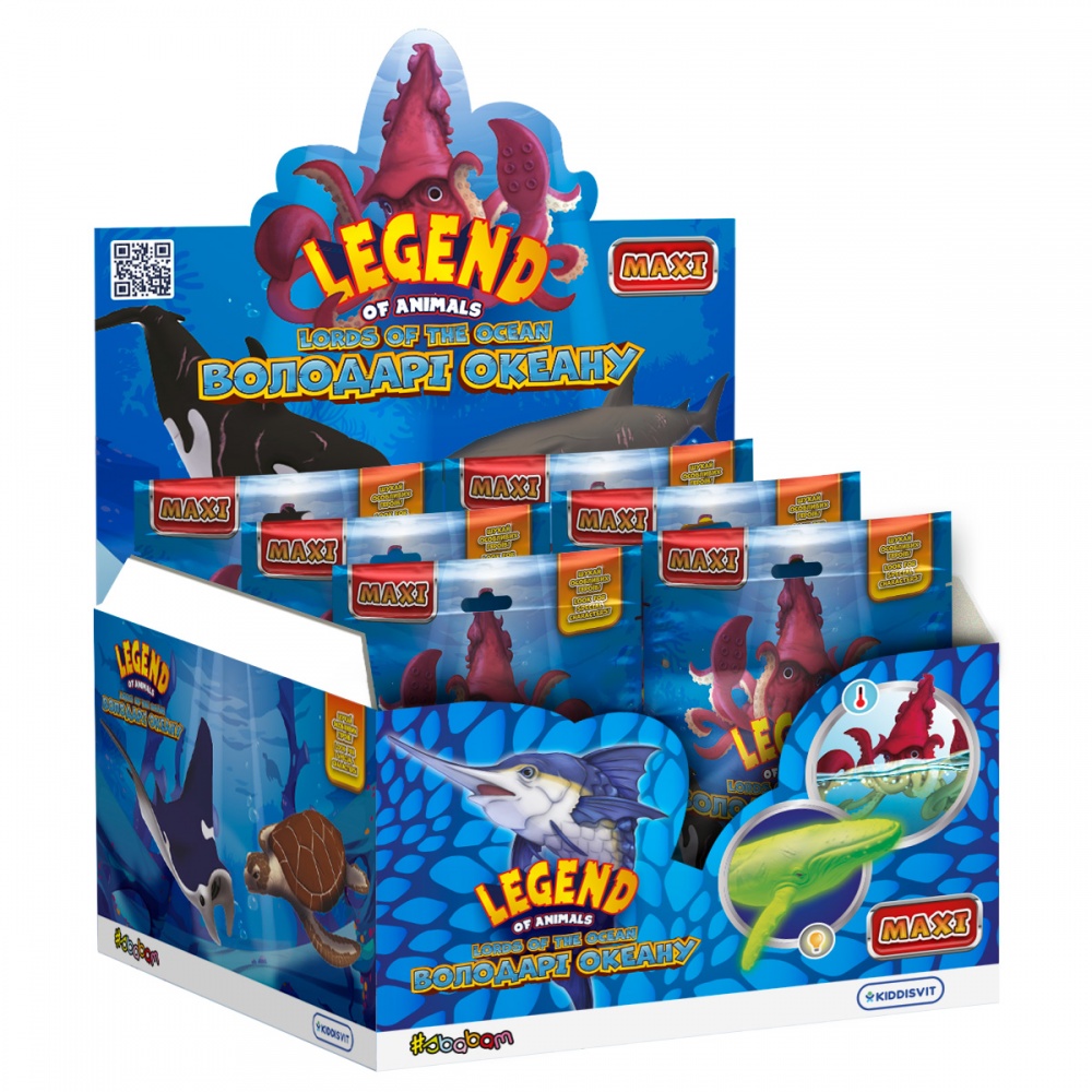 Стретч-іграшка Sbabam у вигляді тварини Володарі океану 168/CN23