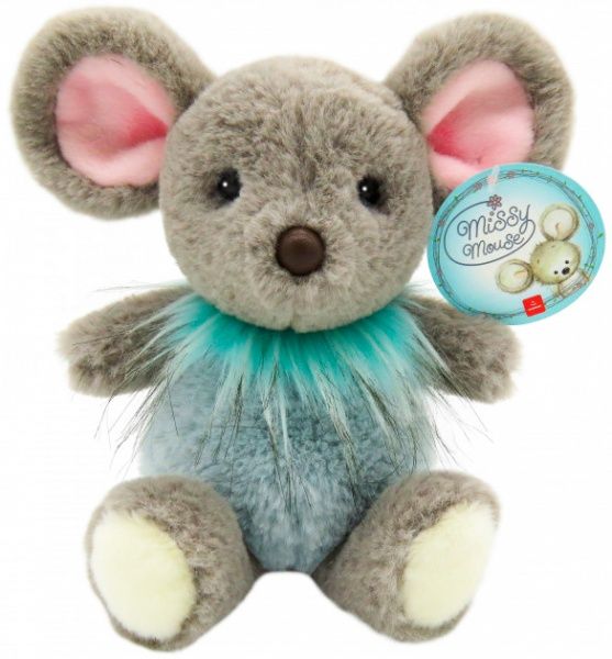 Мягкая игрушка Aurora мышонок девочка 30 см 190058A