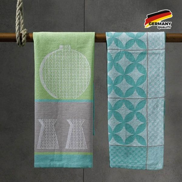 Рушник Carla Flaschen 50х70 зелений 50x70 см Kela зелений 