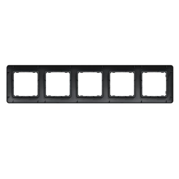 Рамка п'ятимісна Schneider Electric Sedna Design універсальна чорний SDD314805