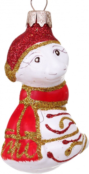 Декорация новогодняя Формовая игрушка в ассортименте 7 см 