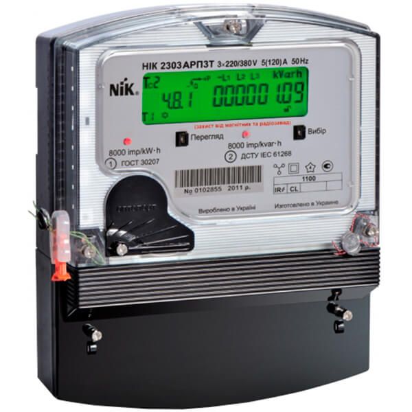 Счетчик 3-фазный НИК 2303 АП1Т 5(100)А