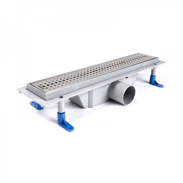 Душовий канал Styron STY-B-40 з решіткою Бейсік 400 мм