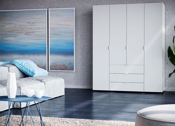 Шкаф Україна Choice 1600х2000х550 ДСП нимфея альба 